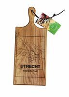 Rechthoekig Gravure Kaart Utrecht